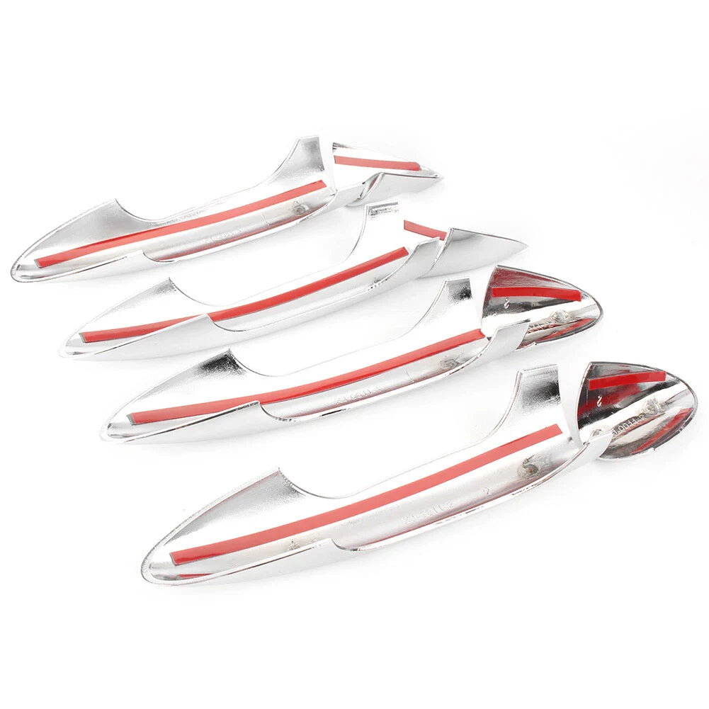 Chrome Door Handle Cover Trim for Hyundai Accent, Solaris, Dodge Attitude