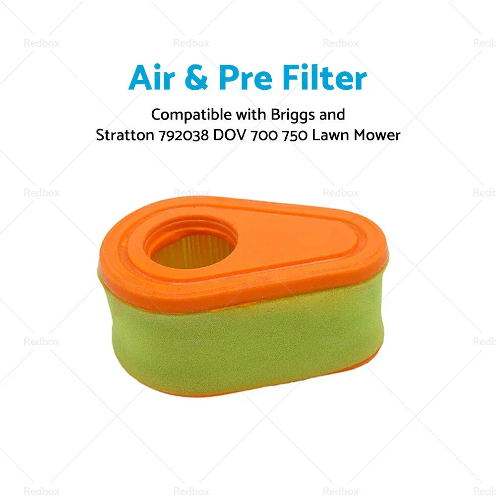 Air & Pre Filter for Briggs & Stratton DOV 700 750 Lawn Mower