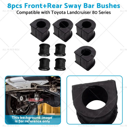 8x Sway Bar Bushes for Toyota Landcruiser 80 Series (1993-1997)