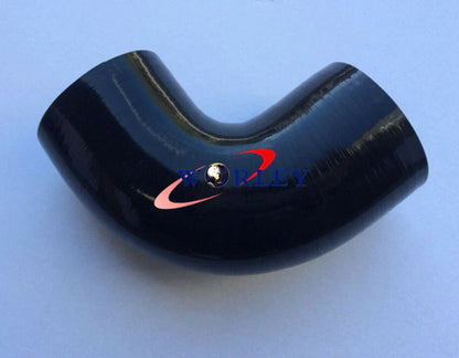 90° Blue Silicone Elbow Hose 70mm 2.75" ID for Turbo Intercooler Pipe