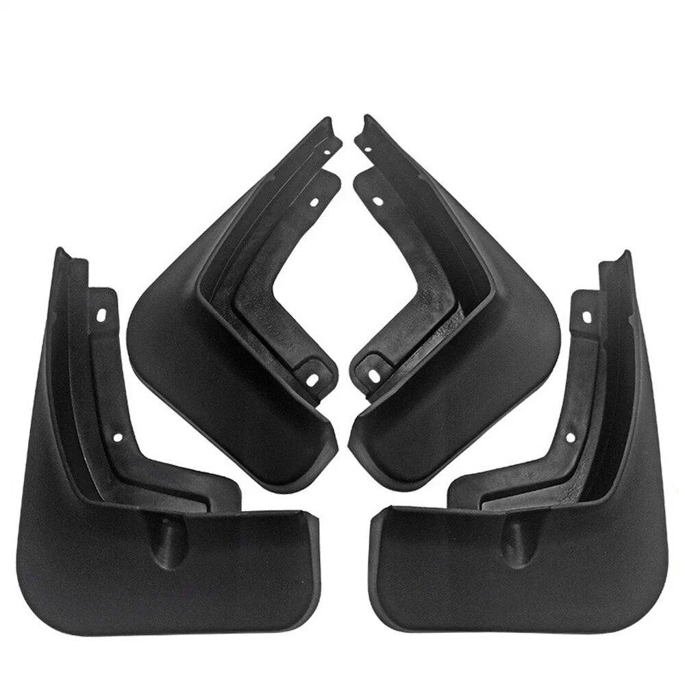4Pcs Black Plastic Mudguards Splash Guards for Tiggo 8 (2018-2020)
