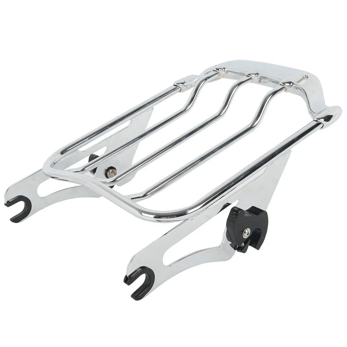 Chrome Two Up Luggage Rack for Harley Touring FLHR FLTR (2009-2022)