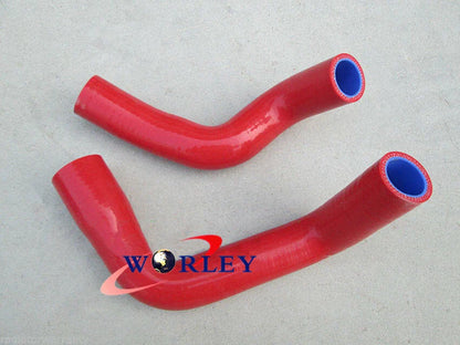 Red Silicone Radiator Hose Kit for Suzuki Solio (2001-2006)