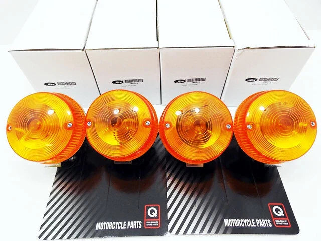 Kawasaki KZ1000 Police  Left Right Turn Signal Indicator Blinker Set (78-05)