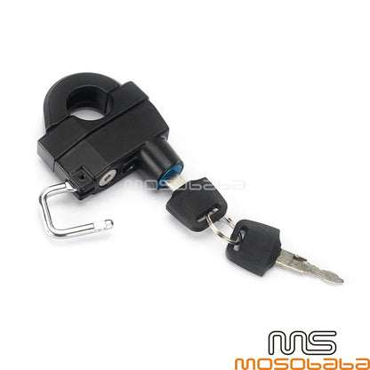 Helmet Lock for Yamaha BMW 25MM Handlebar Frame Crash Bar