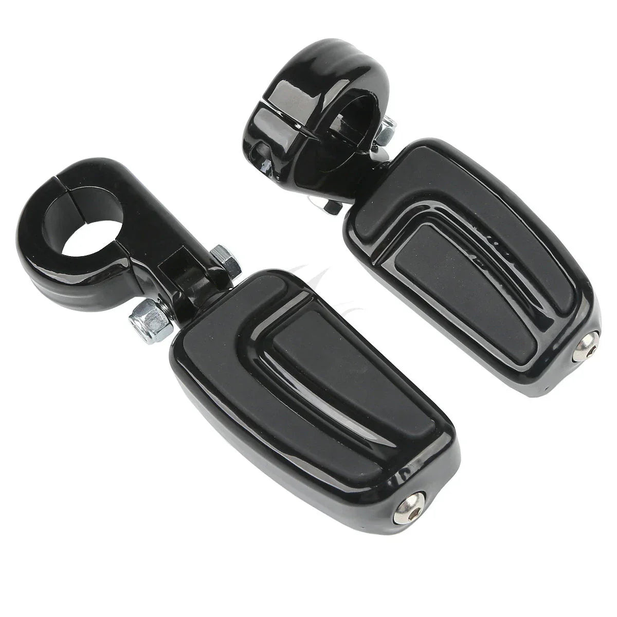 1 1/4" Highway Bar Foot Pegs for Harley Softail Fatboy Deluxe
