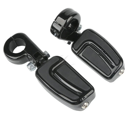 1 1/4" Highway Bar Foot Pegs for Harley Softail Fatboy Deluxe
