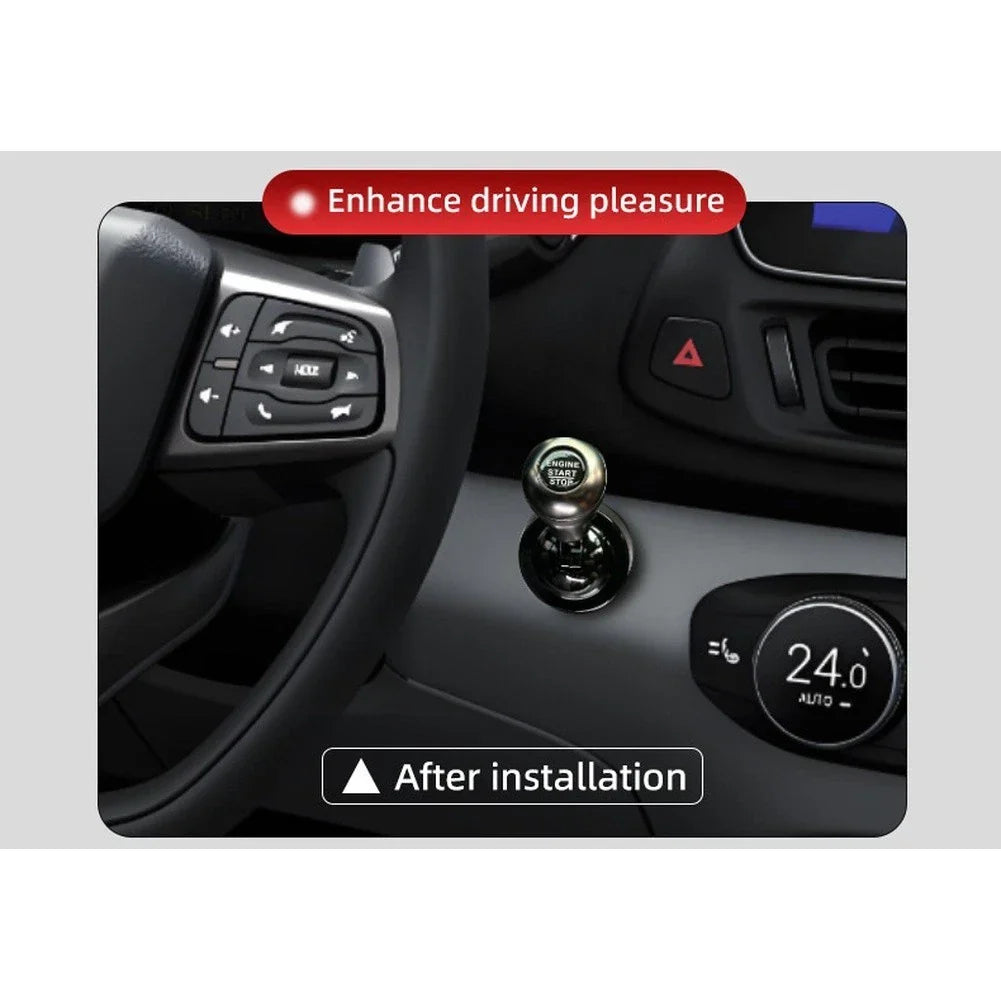 Push Start Button Cover Lever for Car