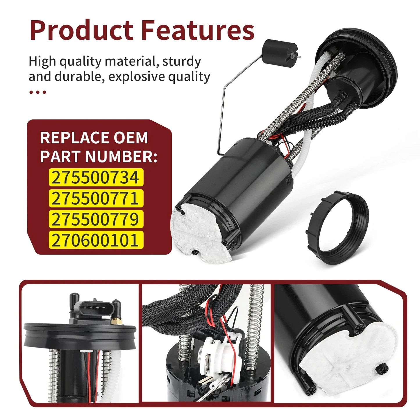 Fuel Pump Assembly for Sea-Doo GTI GTS GTX