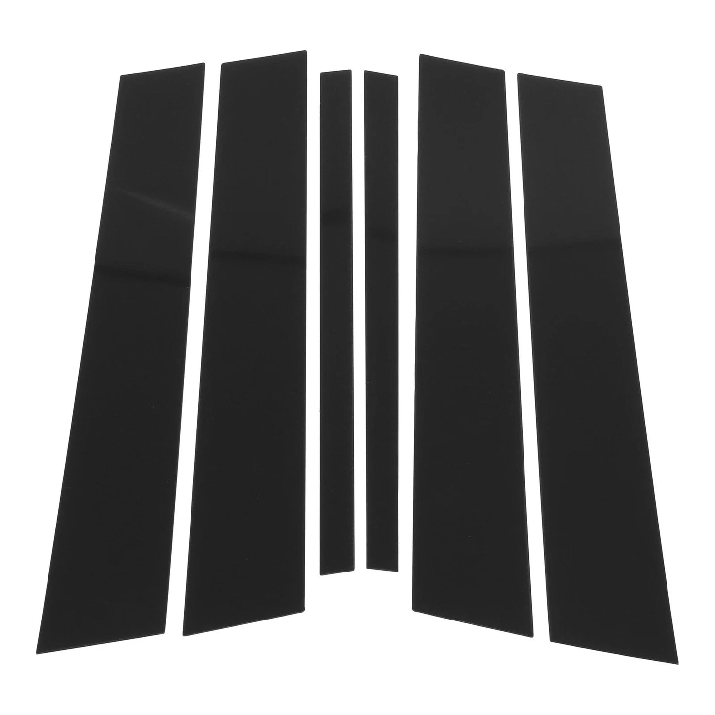6 x Door Pillar Window Trim for BMW X1 (2009-2015)