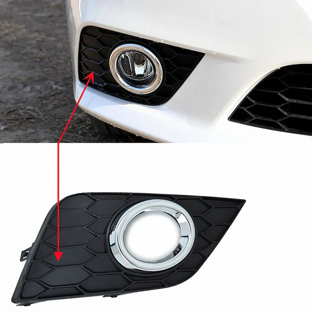 Front Bumper Fog Light Frame Cover for 16-19 Nissan Sentra (2016-2019)