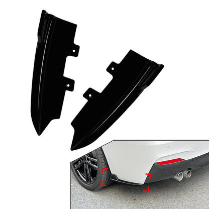 Rear Bumper Side Spoiler Splitter for BMW 2 Series F22 F23 M Sport (2015-2019)