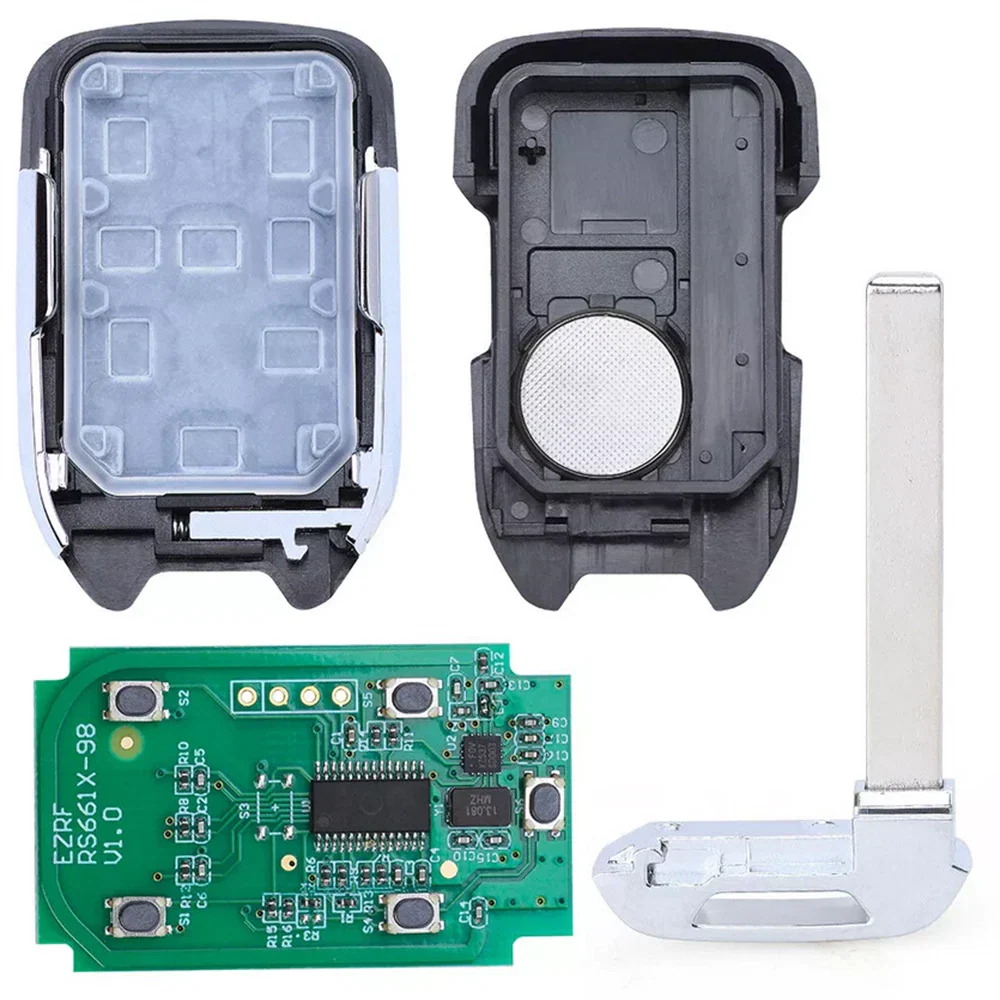 Keyless Smart Key Fob for Chevrolet Silverado Sierra 1500 2500 (2014-2023)