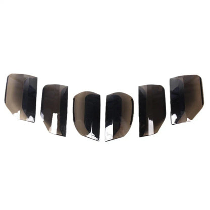 Tail Light Lamp Guard Cover Trim Bezels for 2015-2017 Ford Mustang