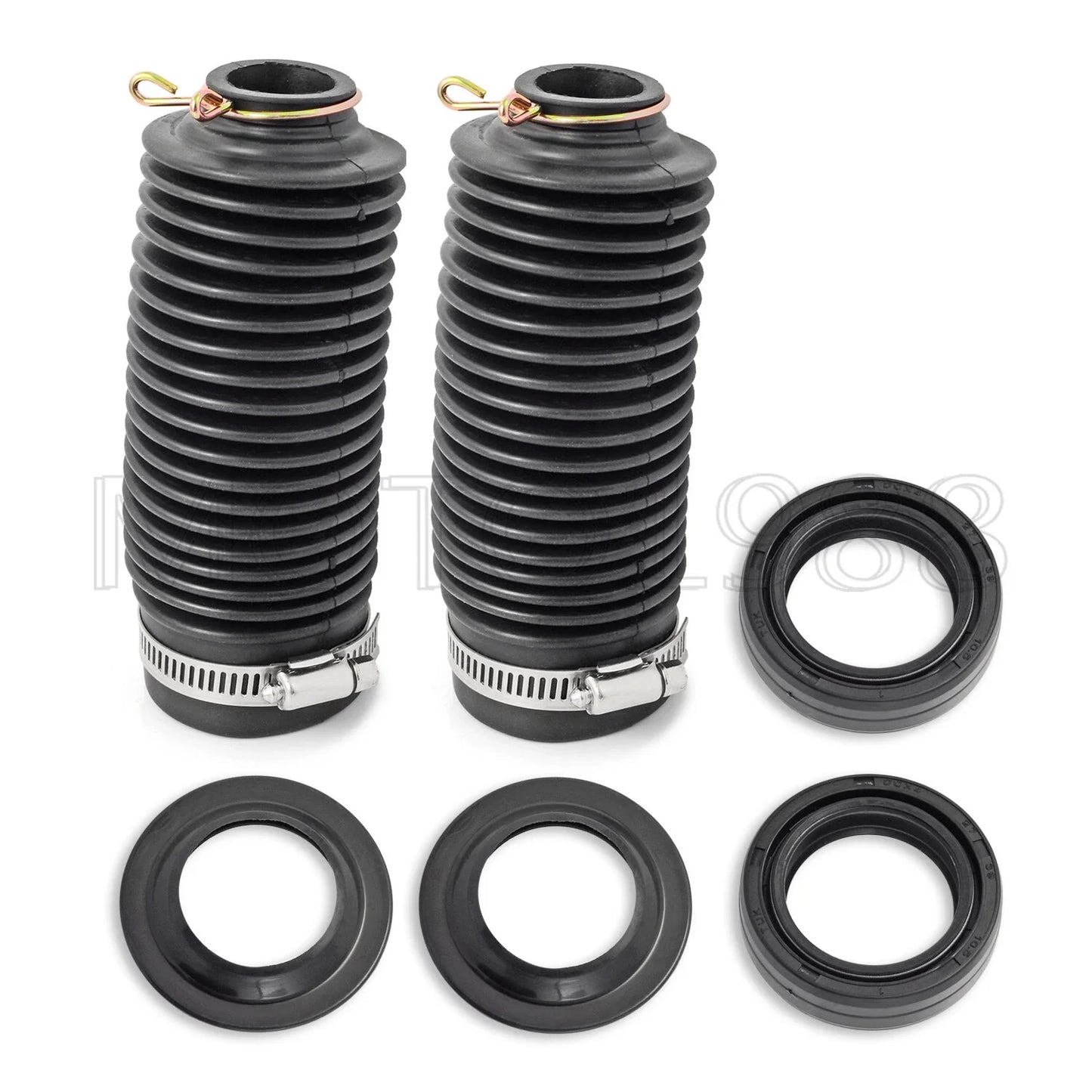 Fork Seals Dust Seals & Fork Boots Clamps for Honda CRF80F