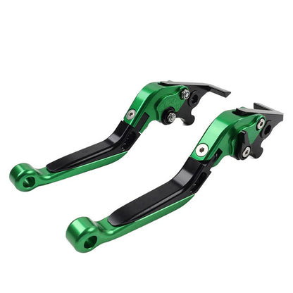 CNC Green Extendable Brake Clutch Levers for BMW G310R G310GS (2017-2021) Pair