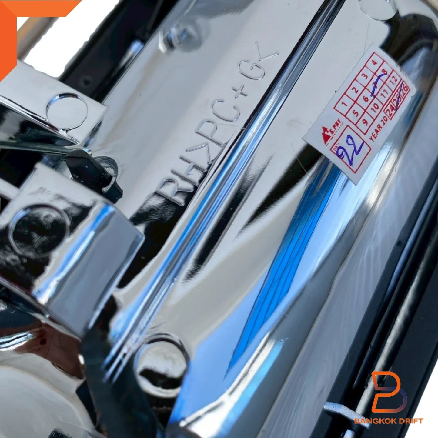 RH Chrome Outside Front Door Handle for Holden Rodeo Ute (88-02)