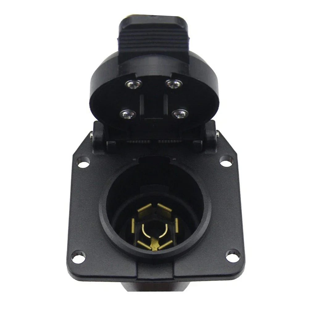 Trailer Socket Adapter / 6-24V / 7 Pin Power Socket Connector for Vehicles