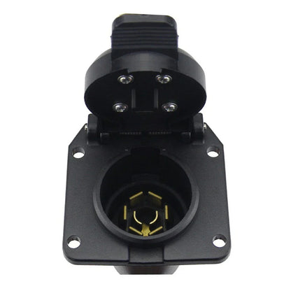 Trailer Socket Adapter / 6-24V / 7 Pin Power Socket Connector for Vehicles