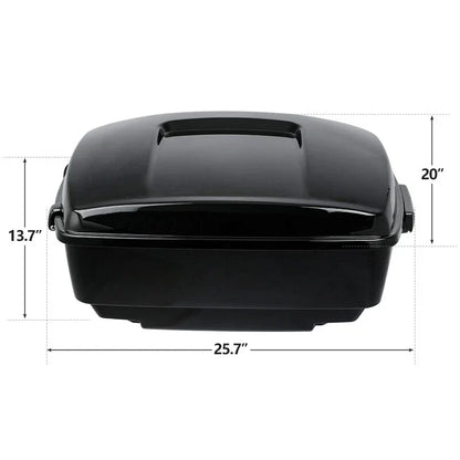 King Trunk Luggage Solo Mount Rack for Harley Touring Road Glide (2014 - 2025)
