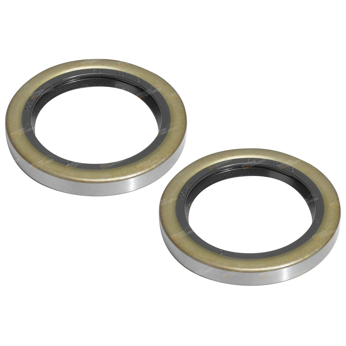 2 x Rear Diff Axle Oil Seals for Toyota Hilux Ute 2x4 4x4 4wd (1972–2008)
