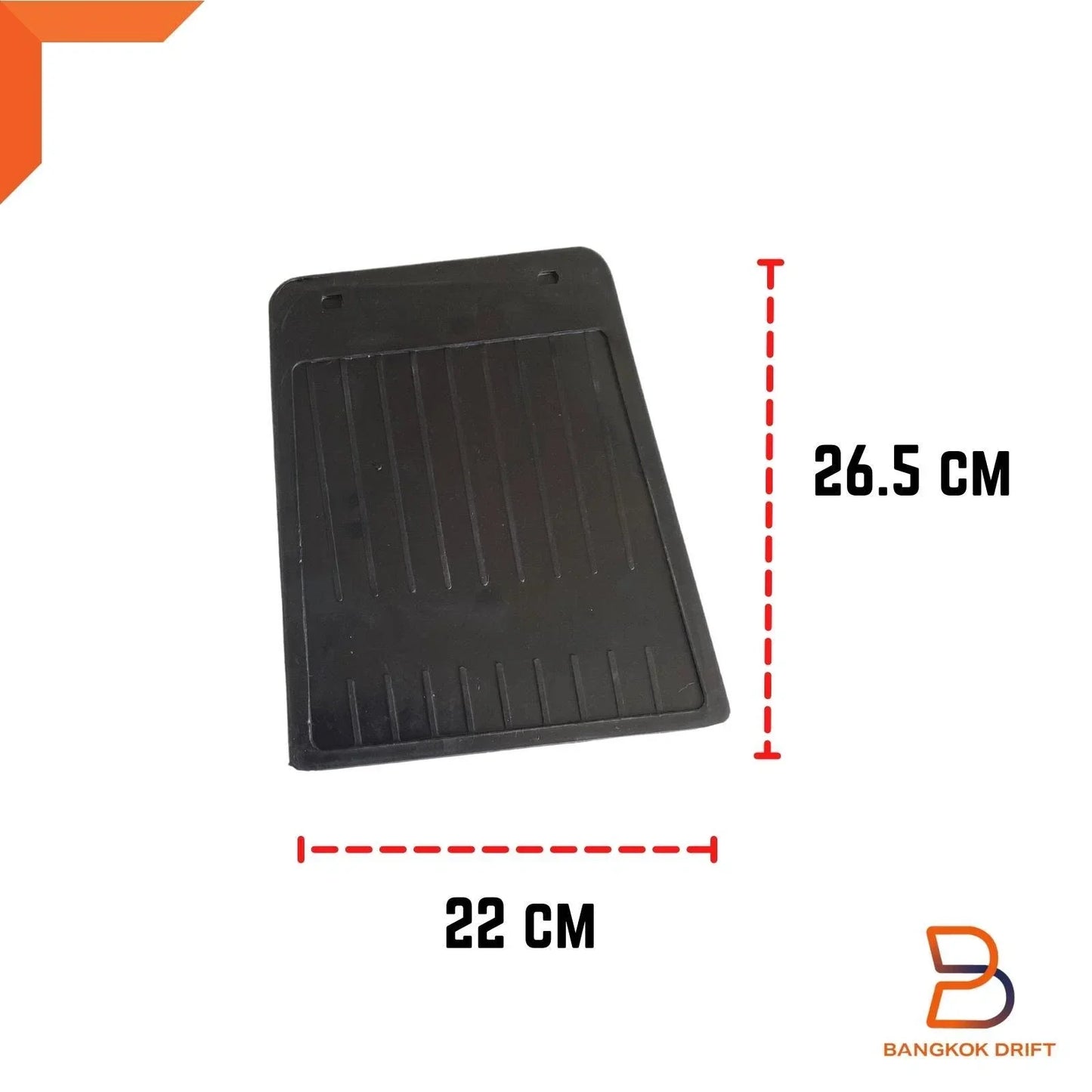 Rear Rubber Mud Flap Splash Guard for Toyota Hilux 2WD (1988-1996)