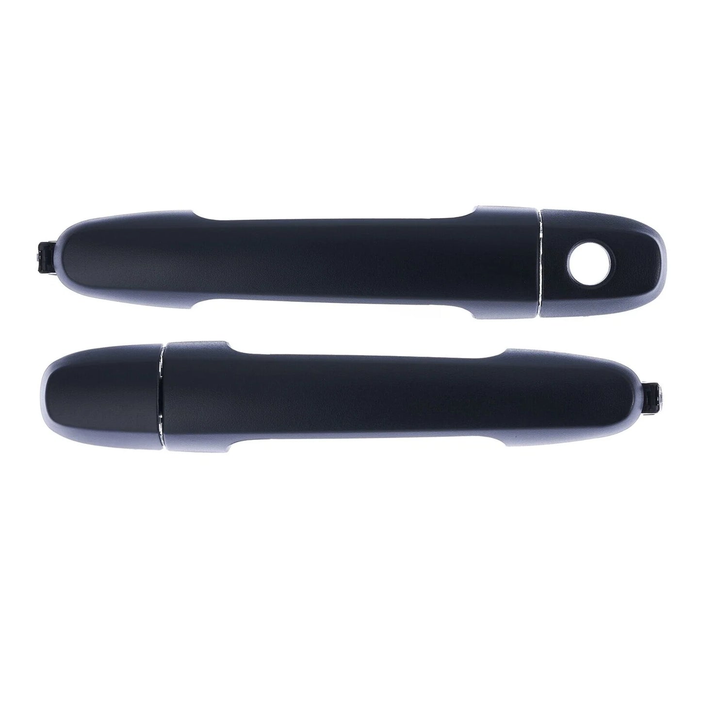 Door Handle Outer 2 x Front LH+RH Textured Black for Toyota Hilux (2005–2015)