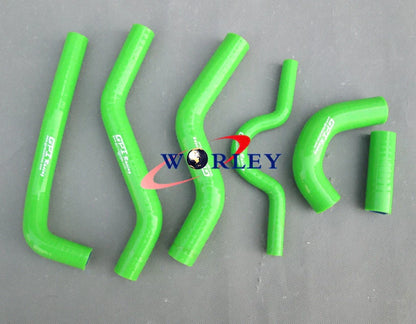 Silicone Radiator Hose for Kawasaki KXF250 KX250F 2007-2008 RED