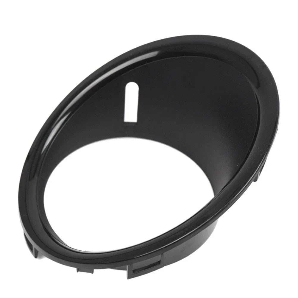 Right Black Front Fog Light Lamp Ring Cover for Mini Cooper (2007-2011)