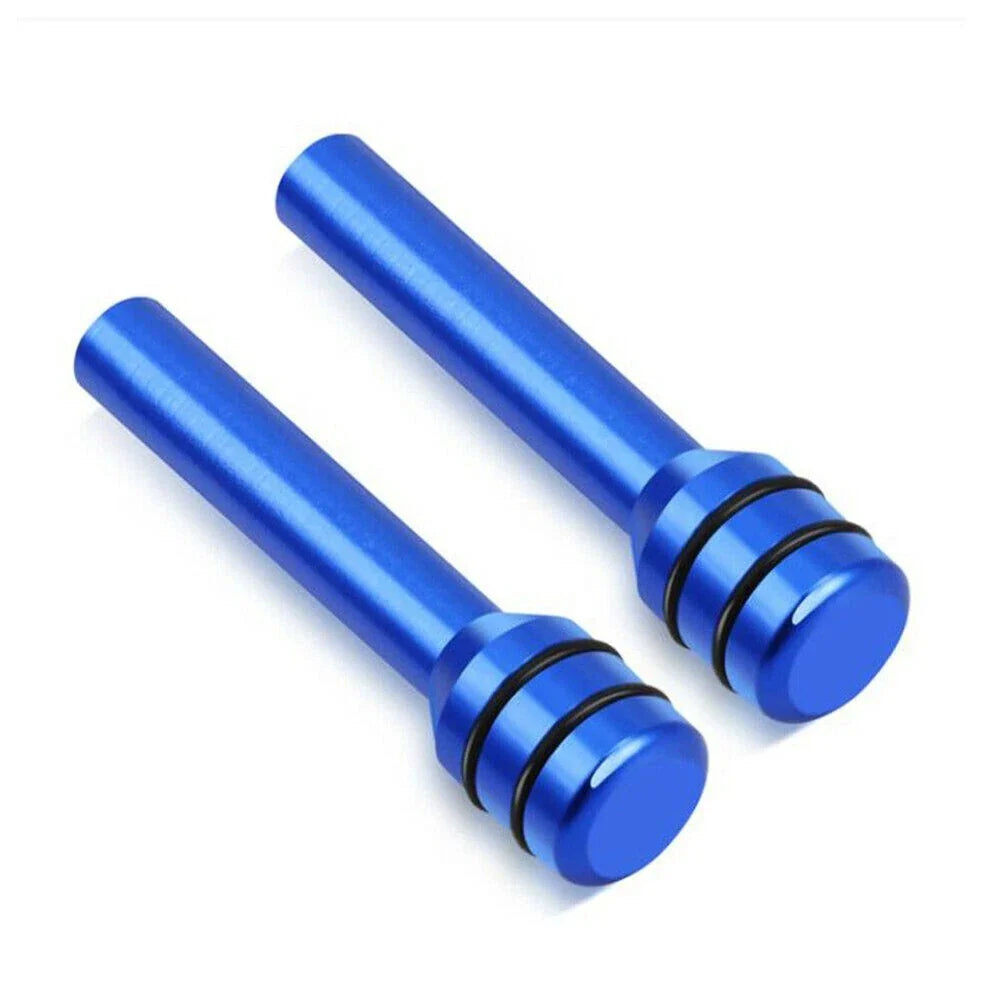 4 x Pcs Blue Aluminum Door Lock Knob Pins for Car/Truck Auto Parts