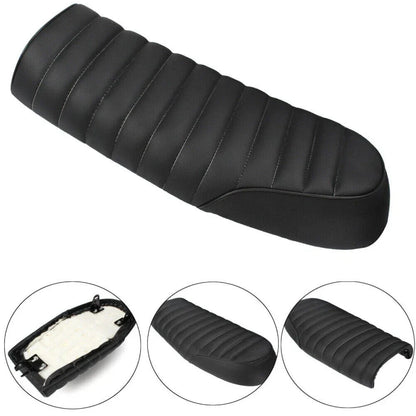 Flat Seat Hump Saddle for Yamaha Honda Cafe Racer Motorcycle