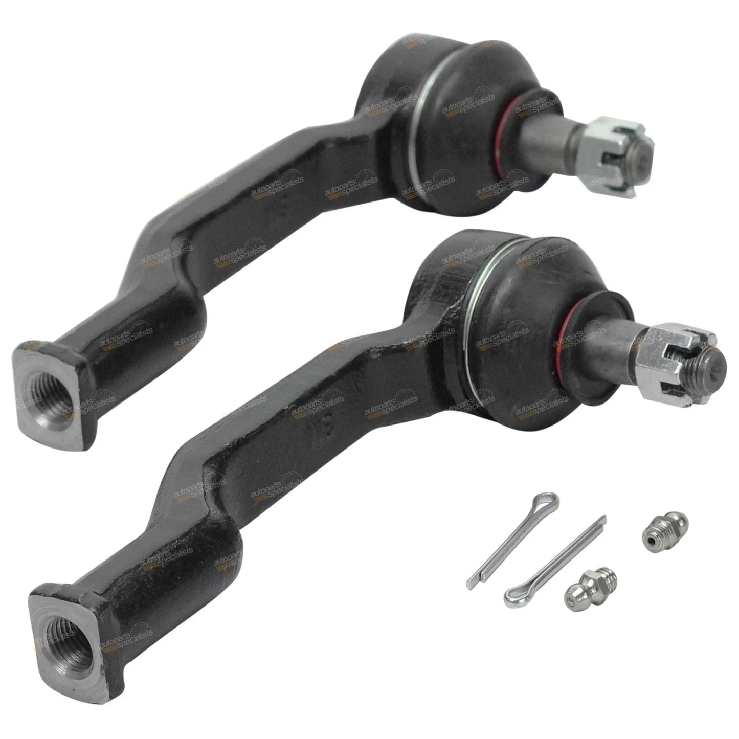 Front Inner LH + RH Tie Rod Ends for Ford Courier (1987 - 2006)