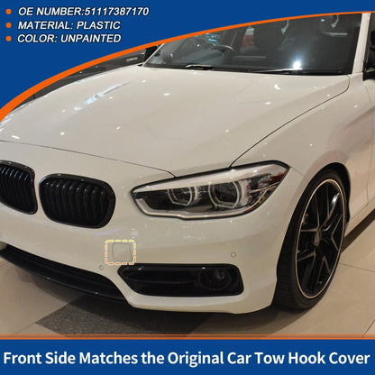 Front Tow Hook Cover for BMW 1 Series F20 Unpainted
