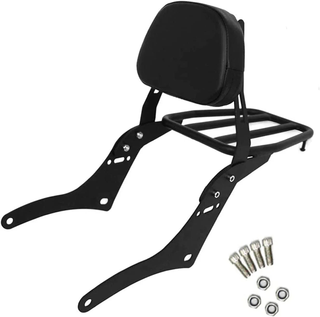 Rear Backrest Sissy Bar & Luggage Rack Pad for Honda Rebel 500 300 (2017-2023)