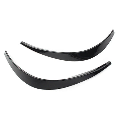 Black Front Bumper Splitter Spoiler Canard for Mercedes A-Class A260 (2019-2023)