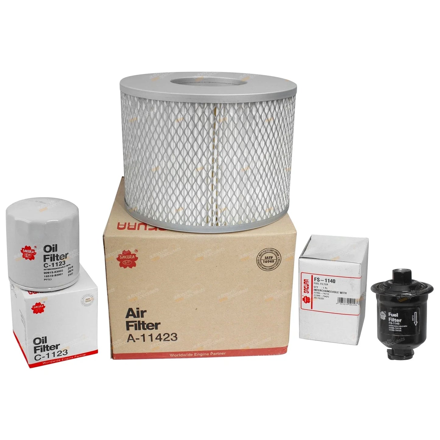 Air Fuel Filter Service Kit for Hilux VZN167 (2002–2005)