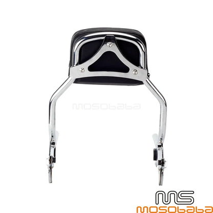 Chrome 13.9" Sissy Bar Backrest for Harley Softail Slim FLSL FLHC FXBB (18-21)
