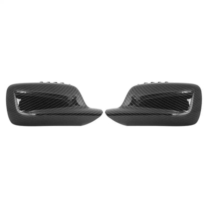 Carbon Fiber Look Side Mirror Cover Cap for BMW E46 E65 E66 E67 (2000-2006)