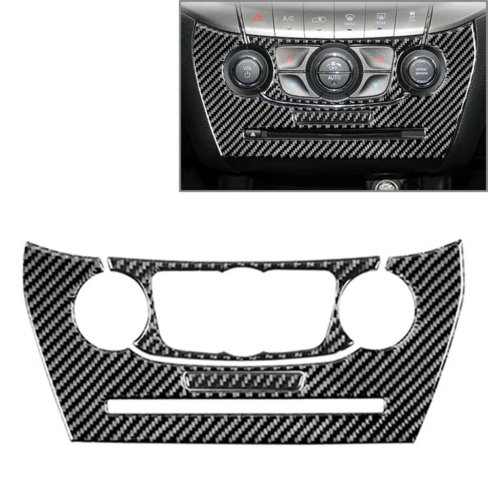 Carbon Fiber AC Switch Button Panel Cover for Dodge Journey (2011-2018)