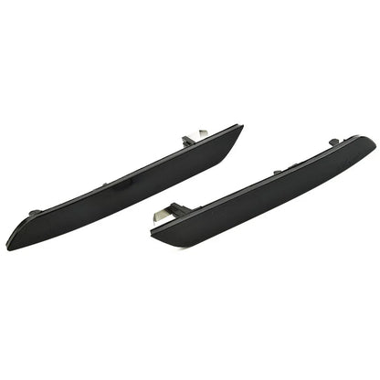 Smoked Black Side Logo Reflector Lamps