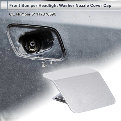 Front Right Side Bumper Headlight Washer Nozzle Cover Cap for BMW X5