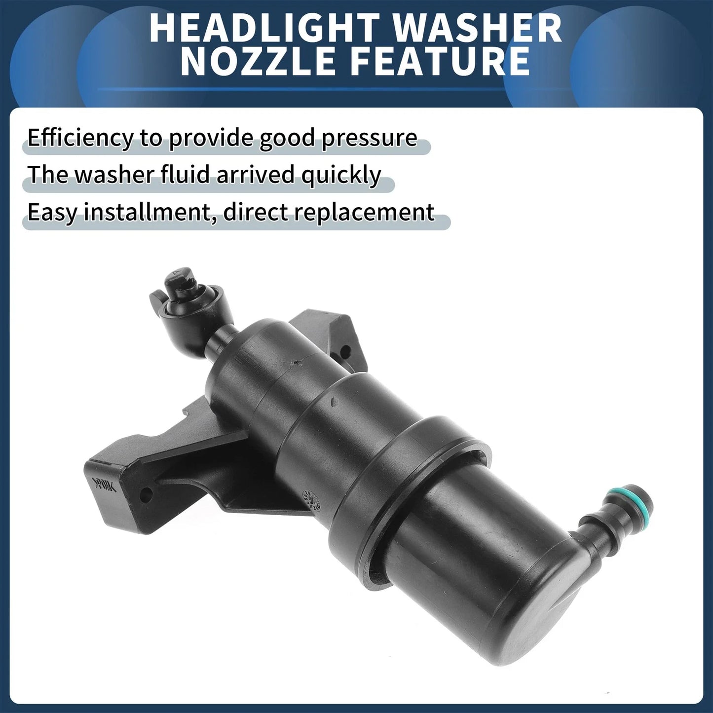 Front Driver Side Headlight Washer Nozzle for BMW 750i 760Li