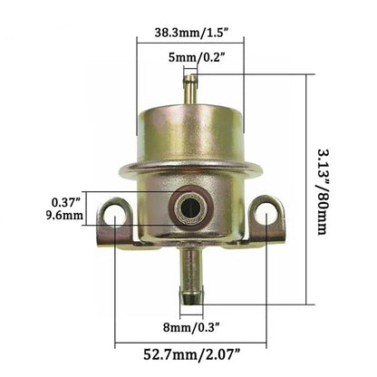 Steel Fuel Injection Pressure Regulator for BMW (2000-2006)