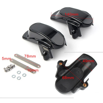 Rear Frame Axle Covers for Harley Dyna FXD Super Glide FXDF Fat Bob FXDB