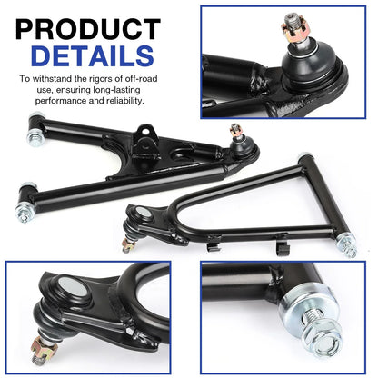 Front Upper Lower Control A-Arm Set for Yamaha Banshee (1987–2006)