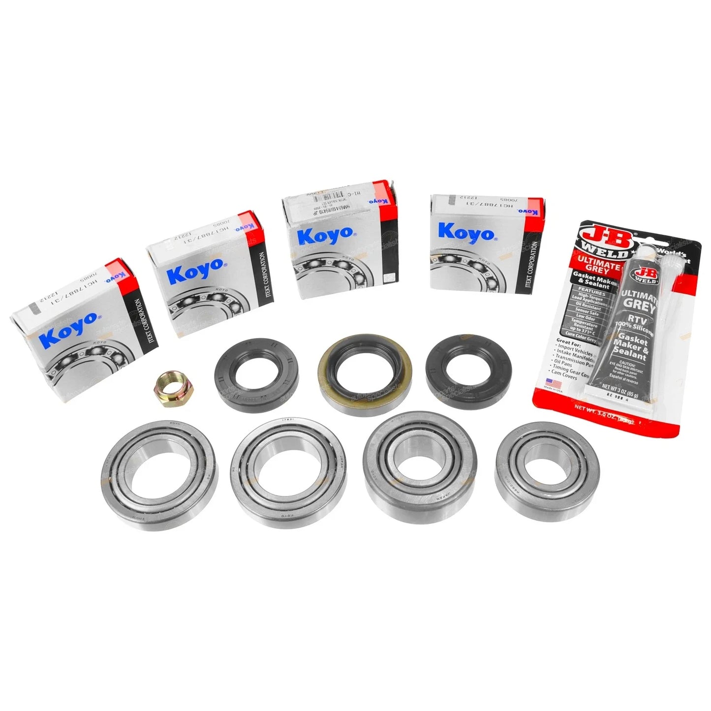 Front Diff Bearing Kit for Mitsubishi Challenger 4X4 V6 6G72 (1998 - 2007)