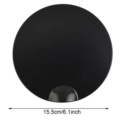 Black Fuel Gas Tank Filler Door Cap for Ford F-150 (2009-2014)