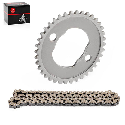 Camshaft Sprocket 38T & Cam Timing Chain for Honda Fourtrax TRX300 (1988–2000)