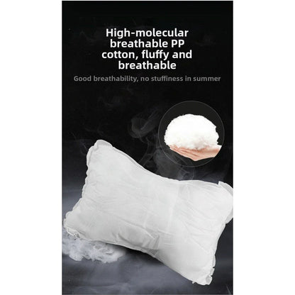 Frosted Leather Car Neck Pillow with Ergonomic Design and PP Cotton Filling