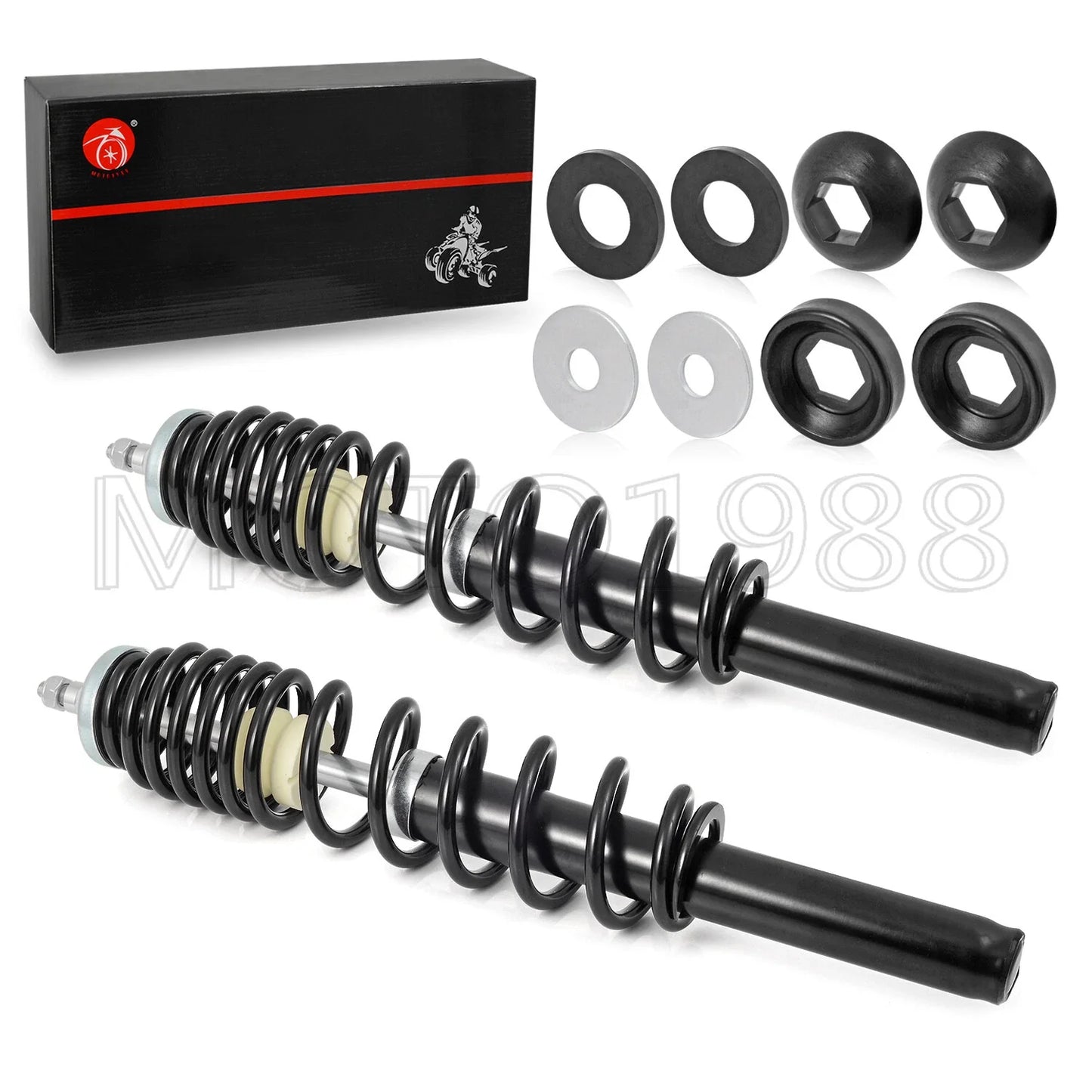 Front Strut Shocks Absorber for Polaris Ranger 400 500 570 800 Crew